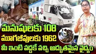Free Doorstep Treatment for Animals Through 1962 Service | SumanTV Kurnool