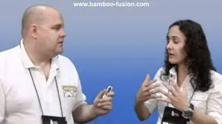 Bamboo Fusion with Nathalie Cecilia - Interview at Canadian Massage Conference 2011