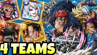 [OPTC] Clash STAMPEDE! - 4 TEAMS