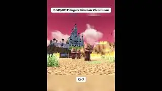 1m villager civilization EP 3 by @GroxMC #elevenhopper #crazy #edit #funny