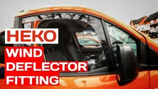 Install 𝙃𝙚𝙠𝙤 𝙒𝙞𝙣𝙙 𝘿𝙚𝙛𝙡𝙚𝙘𝙩𝙤𝙧𝙨 - Transit Connect - Connect Camper Build