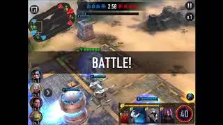 Snoke's Net Snare in 2v2 - Star Wars: Force Arena
