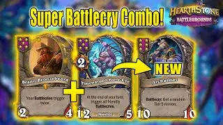 Infinite 5 Stars Minions With This Cool Combo At BG! | Christian Hearthstone Battlegrounds
