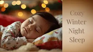 Winter Night Baby Sleep | 8 Hours Baby Sleep Music | Lilac Dusk