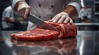 USA Choice Ribeye Cut 200g | Daily Meat Processing Vlog | Butchery Skill 2025