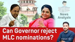 Can Governor reject MLC nominations? How was Sachin nominated? | by Adnan Sir || Amigos IAS Academy