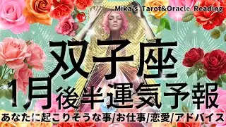 双子座♊︎【1月後半運気予報】自分を整える期間🧘‍♀️💖あえてペースダウンすることが🐢🌈ゆっくりじっくり足元を踏みしめる😌