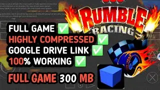 Rumble racing highly compressed full game athersx2