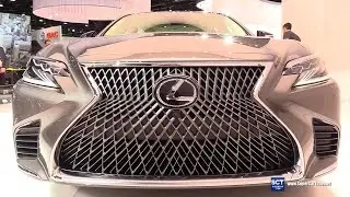 2018 Lexus LS 500 - Exterior and Interior Walkaround - 2017 Detroit Auto Show