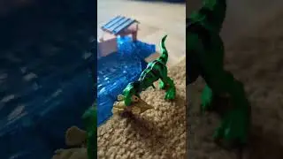 The Meg 2 teaser stop motion#stopmotion#themeg#themeg2#dinosaurs#megalodon#trex#trailer#teaser