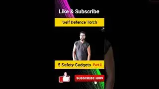 Self Defence Electric Shock Torch #experiment #selfdefense