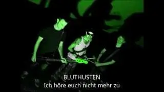 BLUTHUSTEN - ich h&ouml;re euch nicht mehr zu