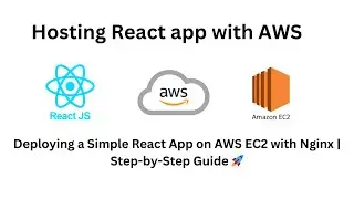 How to Deploy React JS App on AWS | React.js Ec2| tutorial | #aws #reactjs #hosting #ec2 #nginx