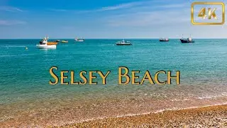 Selsey Beach, 4K Drone, West Sussex