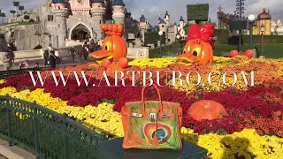 ARTBURO Personalization | HERM&Egrave;S Birkin Bag, 2024. #artburo #hermes #customhermes #viral #birkinbag