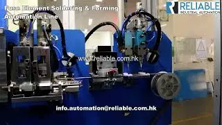 Fuse Element Soldering & Forming Automation Line