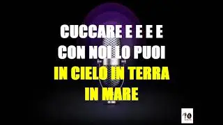 CUCCARE _TONY ERRE &PALCOOSCENICO_ KARAOKE VERSION 4