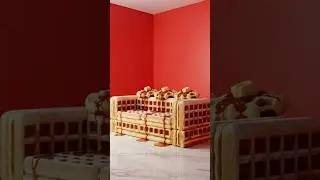 Waffle Stack Sofa