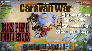 Caravan War Boss Challenge Popo #4 Tips and Tricks