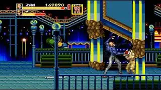 Streets of Rage 2 : Double Max - Zan (Hard Difficulty) (Hack)