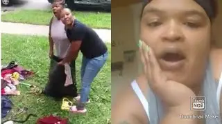 NEW GIRLFRIEND goes to EX GIRLFRIENDS house to get his clothes. | CARLUS KING REACTION