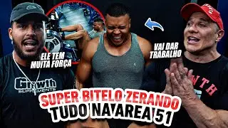 SUPER BITELO MOSTRA TODA SUA FOR&Ccedil;A PARA FABIO GIGA E CAVALO