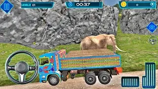 Indian Truck Sim Logs Delivery - Indian Mountain Heavy Cargo offroad Best Android Gameplay