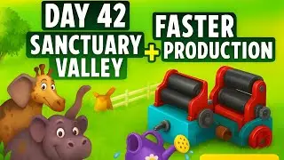 New Event ALERT! 🐘 Sanctuary Valley & ⚡ Faster Production | Hay Day Day 42