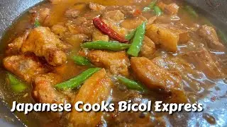 I Cooked BICOL EXPRESS For The First Time And Something Went Wrong!? | Bicol Express Recipe