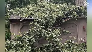 Storm damage in New Providence, Lancaster County