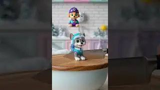 Paw Patrol Everest Asmr #PawPatrol  #EverestASMR #ToyCutting  #SatisfyingShorts #ASMRKids  #CoolASMR