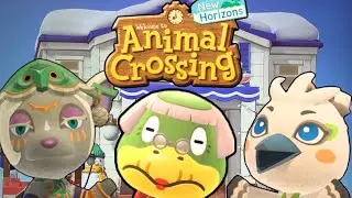 Playing the 3.0 update in Animal Crossing!