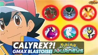 Gary Oak's Gigantamax Blastoise, Calyrex APPEARS, RARE SPECIAL Moltres + MORE! - Pok&eacute;mon Journeys