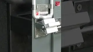 #gheocom  Auto lock/latch mechanism for gates #shorts