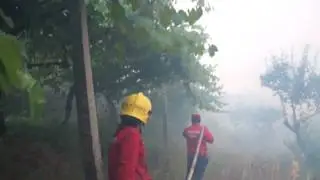Incêndio em Bustelo do Caima, Ossela