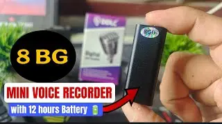 World Mini Voice Recorder Unboxing & Review || Digital Hidden Voice Recorder-