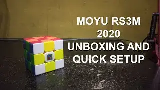 Unboxing & Quick Setup On MoYu RS3M 2020!!! | Cubing Solved Unboxing