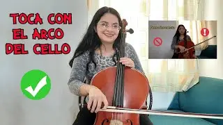 Cómo PASAR el ARCO del CELLO CORRECTAMENTE | tutorial FACIL para principiantes en el VIOLONCHELO