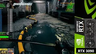 Настройки GhostRunner Epic 4K DLSS и трассировка лучей | RTX 3090 | Ryzen 9 5950X