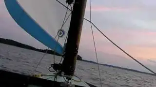 Tri~ni's first Sunset sail