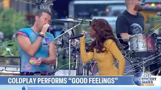 Coldplay - GOOD FEELiNGS (Live at Today Show 2024)