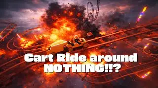 *FIGHTING* to leave spawn in ROBLOX CART RIDE AROUND NOTHING