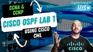 The Most Electrifying Cisco OSPF Lab 1 | CCNA 200-301 CCNP ENCOR 350-401