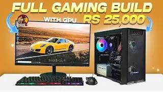 25k Pc build with Gpu🥵 | Cheapest DDR4 Gaming Pc #gamingpcin25k #25kgamingpc #pcbuildin25k