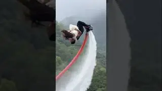 amazing skill flyboard💟💟#shortvideo #amazingviralvideo #wanitacantik #lovelygirl #flyboard acrobatic