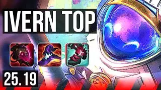 IVERN vs RENEKTON (TOP) | 7 solo kills, 8/3/10, Dominating | KR Master | 25.19