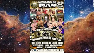 Pure Pro Wrestling Comes to Staunton River High School