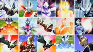 【ウルトラマン フュージョンファイト #768】平成一期『TDGA』全必殺技まとめ！ 18タイプ39発！！！#ultraman  #fusionfight #ultramantiga