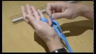 Necktie Finger Sling for Recurve Archers