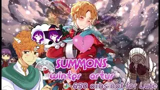 Fire Emblem Heroes Unluck & Sad Summoning 650 orbs for Winter Artur try merging it to +10